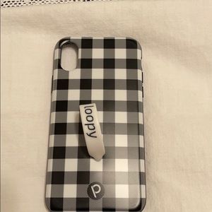 Loopy iPhone X (10) case plaid